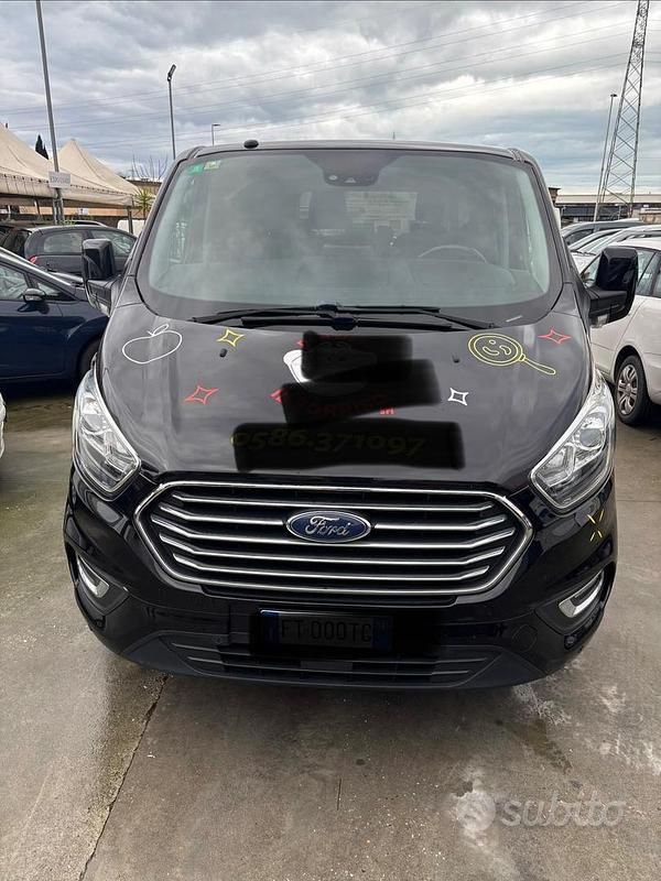 Usata Ford Transit Connect 170 CV (125 kW) 2018 Nero Monovolume