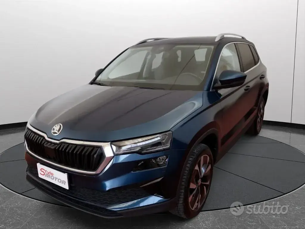 Usata Skoda Karoq Style 116 CV (85 kW) 2023 Blu SUV