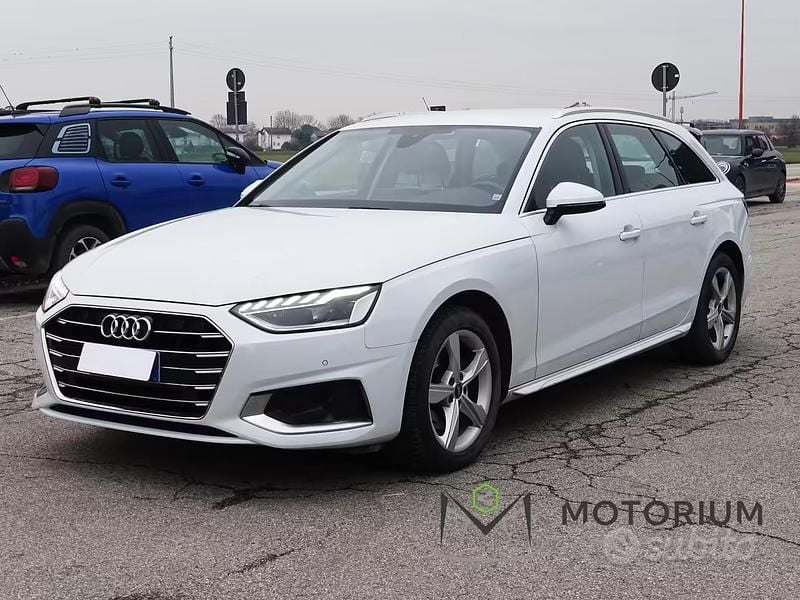 Usata Audi A4 Advanced Plus 163 CV (119 kW) 2021 Bianco Station wagon