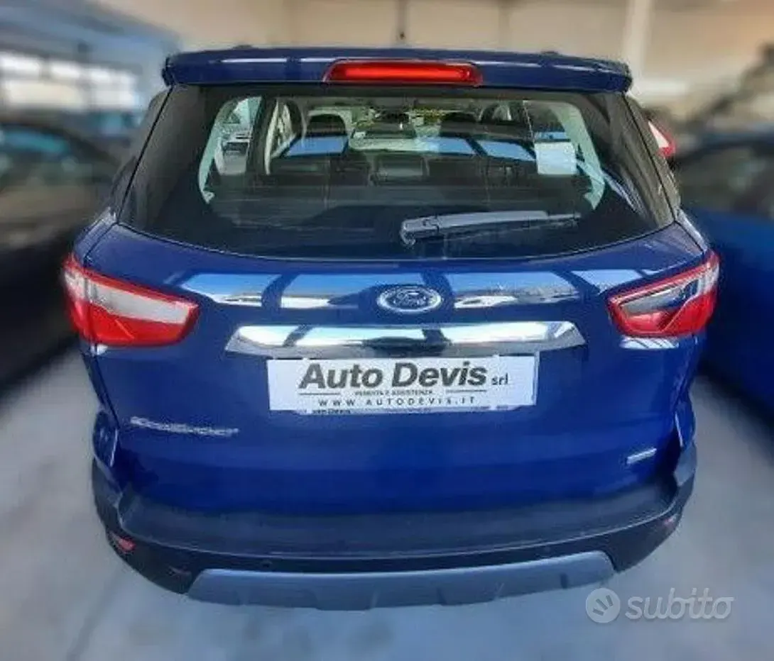 Usata Ford Ecosport 125 CV (91 kW) 2018 Blu SUV