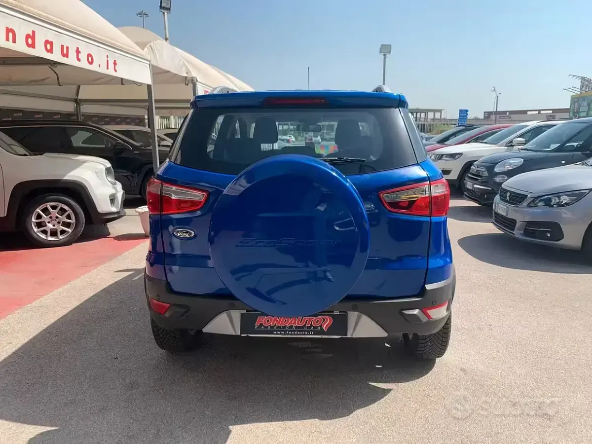 Usata Ford Ecosport 90 CV (66 kW) 2014 Blu SUV