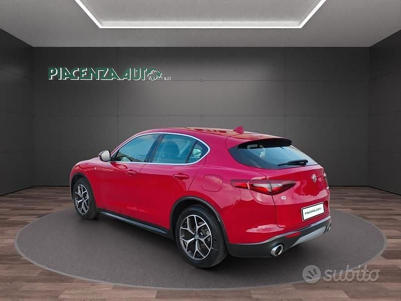Usata Alfa Romeo Stelvio Ti 210 CV (154 kW) 2021 Rosso SUV
