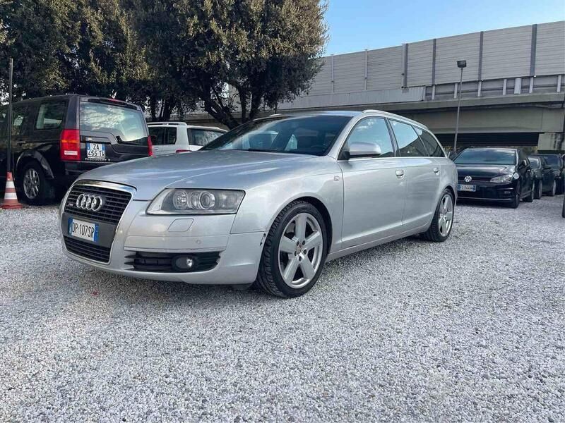 Argento Usata 2008 Audi A6 S-Line Station wagon | 8999 € (Molto cara) - Immagine 1/4