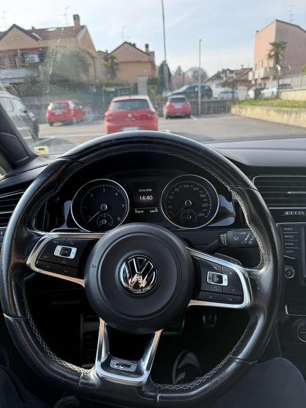 Usata VW Golf VII Sportline 110 CV (80 kW) 2016 Bianco Berlina