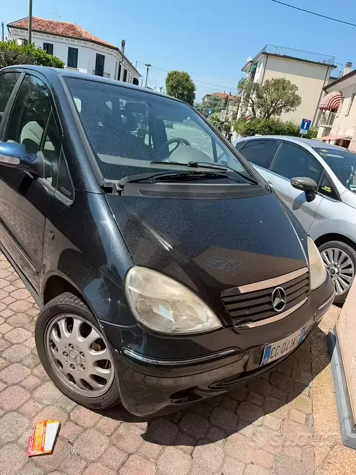 Usata Mercedes A140 82 CV (60 kW) 2003 Nero Utilitaria