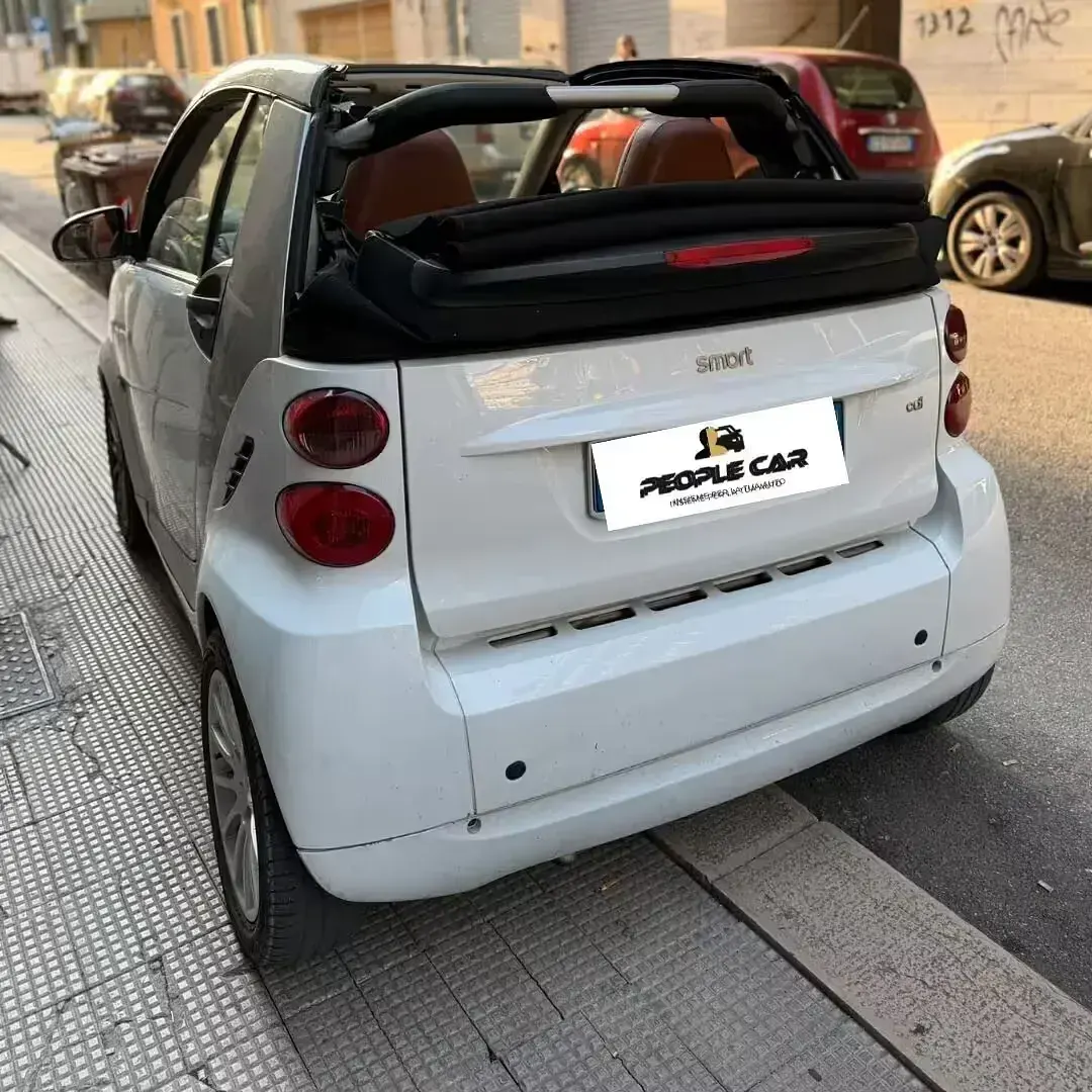Usata Smart ForTwo Cabrio Passion 54 CV (39 kW) 2010 Bianco Cabrio