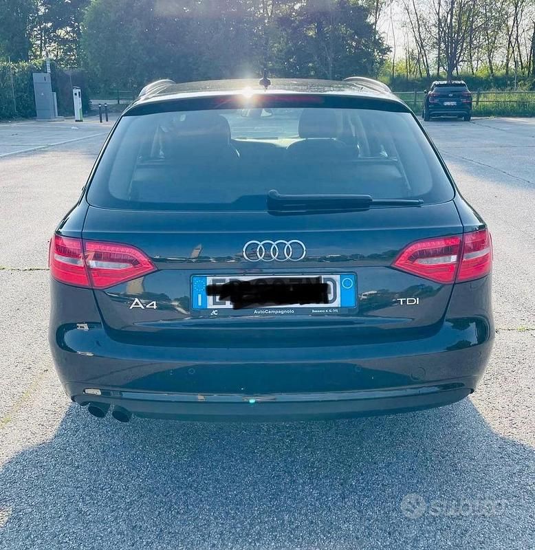 Usata Audi A4 Business 143 CV (105 kW) 2013 Nero Station wagon