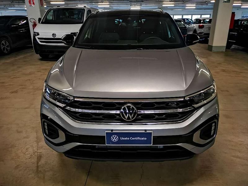 Nuova VW T-Roc R-line 150 CV (110 kW) 2025 Pyrit silver metallizzato nero SUV