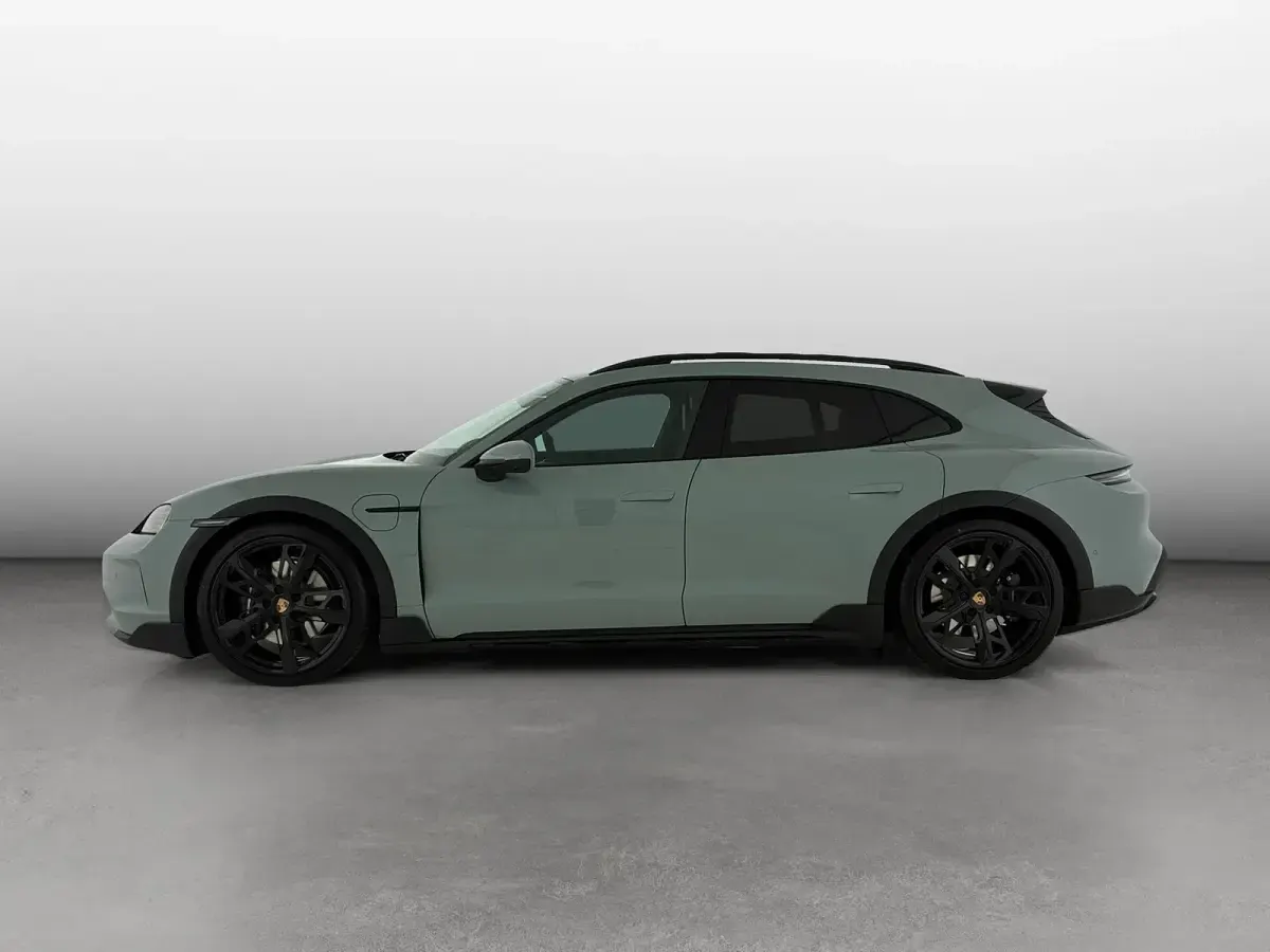 Nuova Porsche Taycan Cross Turismo 300 kW (408 CV) 2026 Shade green metallizzato