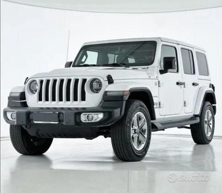 Bianco Usata 2012 Jeep Wrangler Unlimited SUV | 20.990 € (Super prezzo) - Immagine 1/4