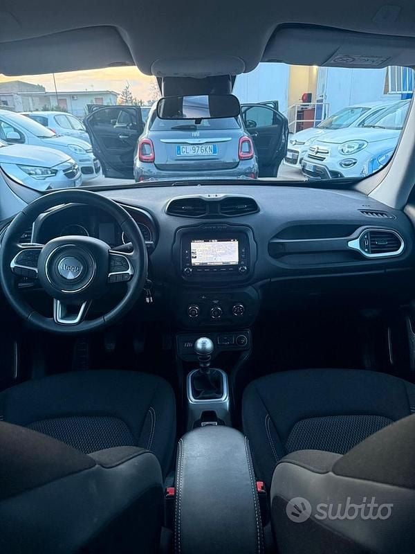 Usata Jeep Renegade Limited 140 CV (102 kW) 2019 Blu SUV