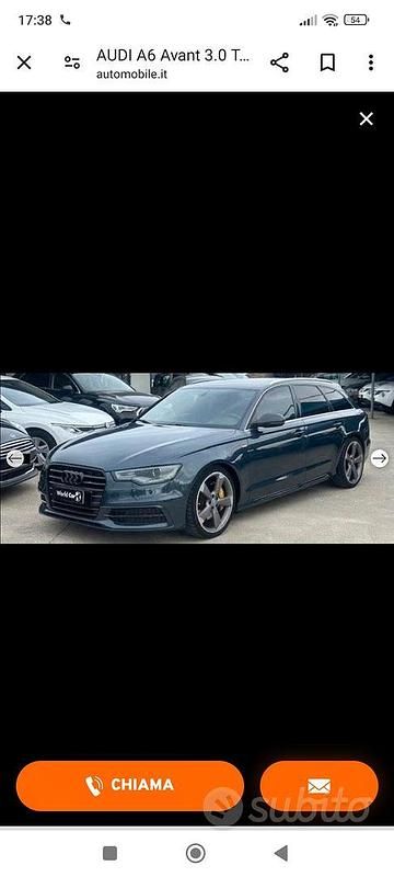 Usata Audi A6 313 CV (230 kW) 2012 Grigio Station wagon