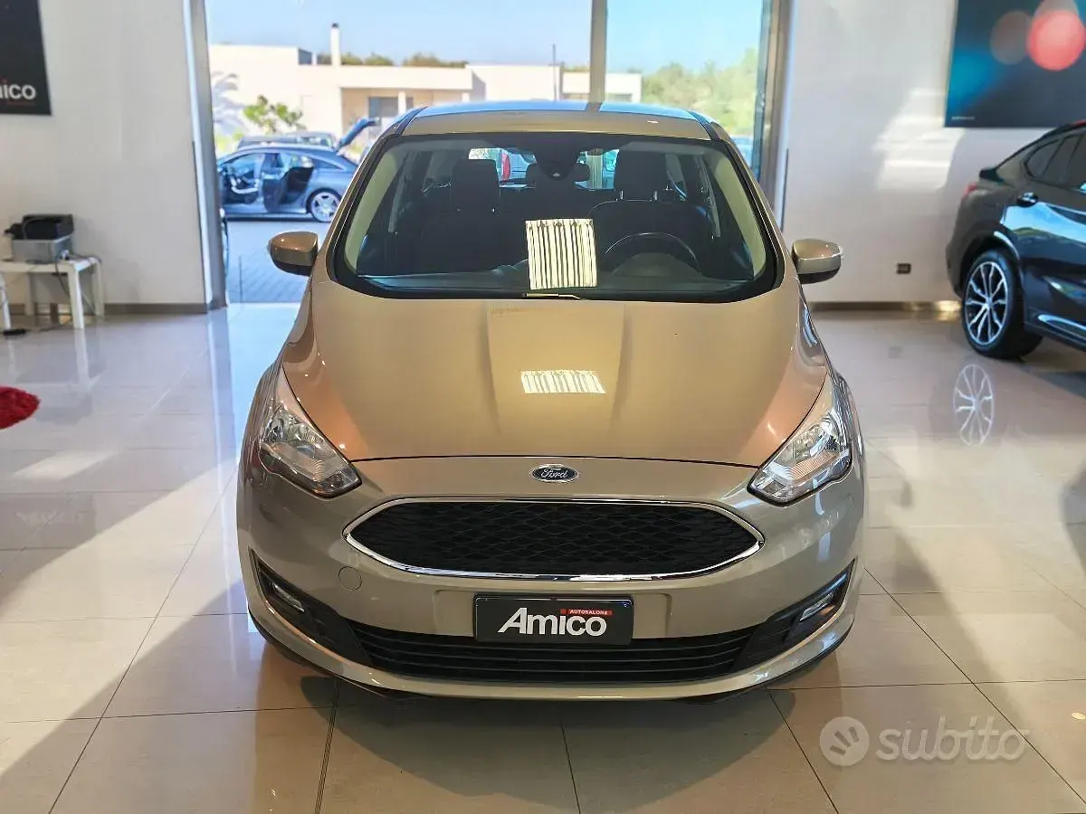 Usata Ford C-MAX Titanium 95 CV (69 kW) 2015 Grigio Monovolume