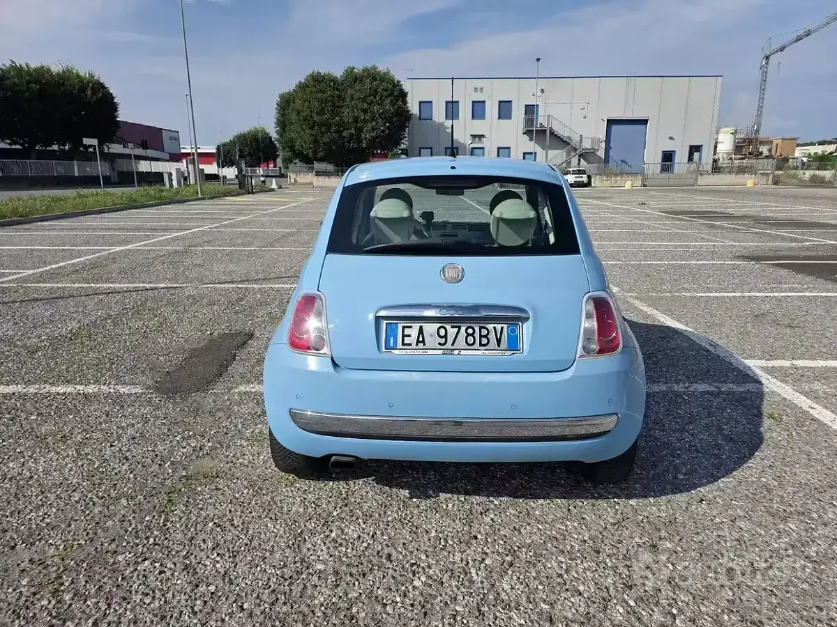 Usata Fiat 500 85 CV (62 kW) 2010 Bluazzurro Berlina
