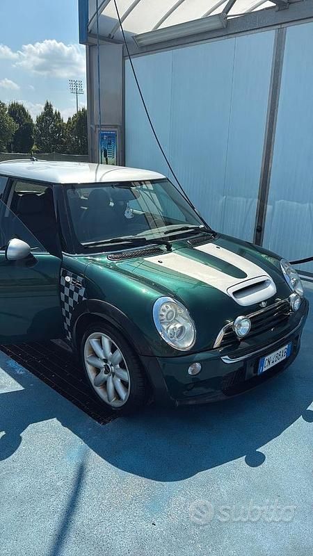 Usata Mini Cooper S 170 CV (125 kW) 2005 Verde Utilitaria
