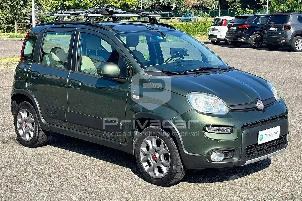 Usata Fiat Panda 4x4 S 75 CV (55 kW) 2014 Verde Utilitaria