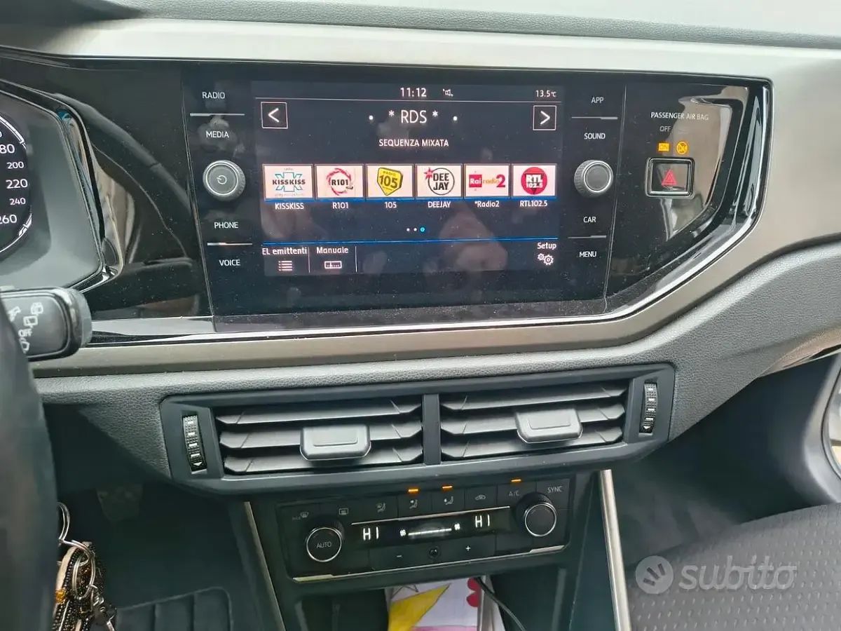 Usata VW Polo Comfortline 80 CV (58 kW) 2019 Grigio Utilitaria