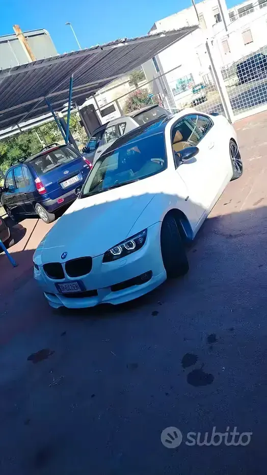 Usata BMW 320 177 CV (130 kW) 2008 Bianco Coupé
