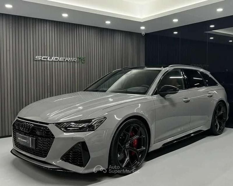 Usata Audi RS6 Performance 630 CV (463 kW) 2024 Gray Station wagon