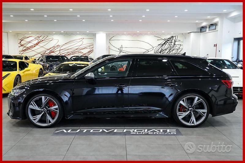 Nuova Audi RS6 Design 628 CV (461 kW) 2025 Nero Station wagon