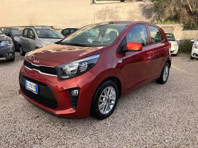 Usata Kia Picanto GT-Line 66 CV (48 kW) 2022 Nero Utilitaria