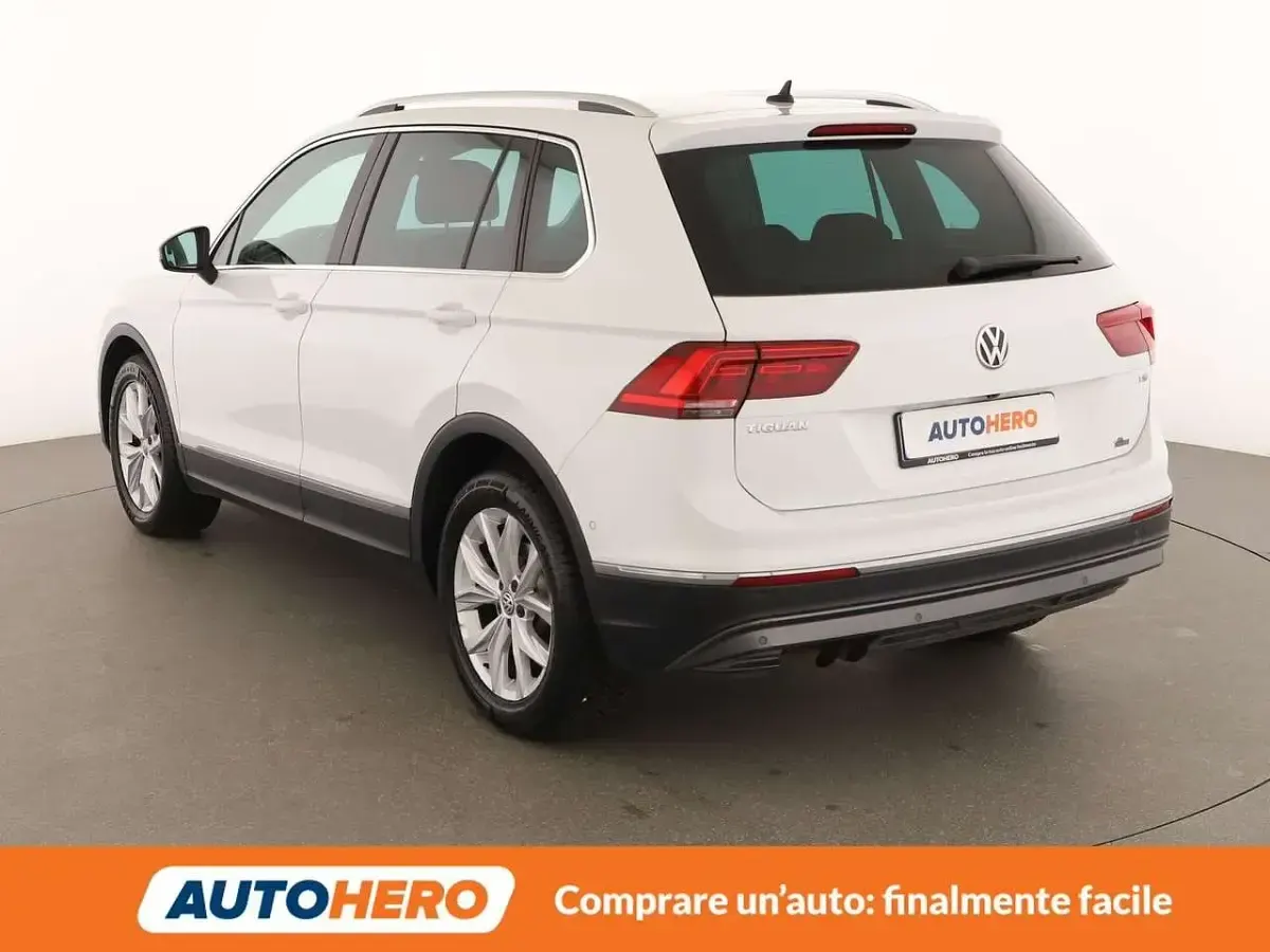 Usata VW Tiguan Advance 150 CV (110 kW) 2017 Bianco SUV