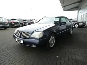 Begagnad Mercedes S420 279 HK (205 kW) 1995 Blå Sedan