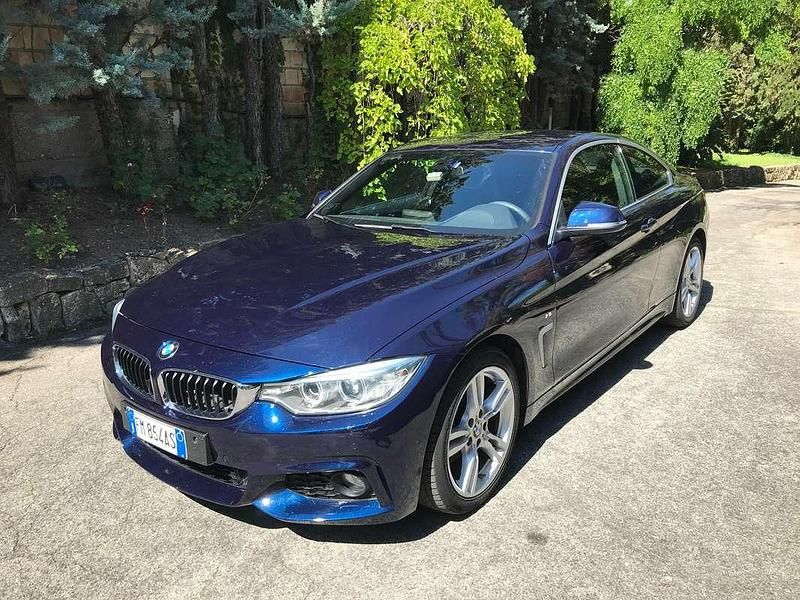 Usata BMW 420 M Sport 184 CV (135 kW) 2015 Blu/azzurro Coupé