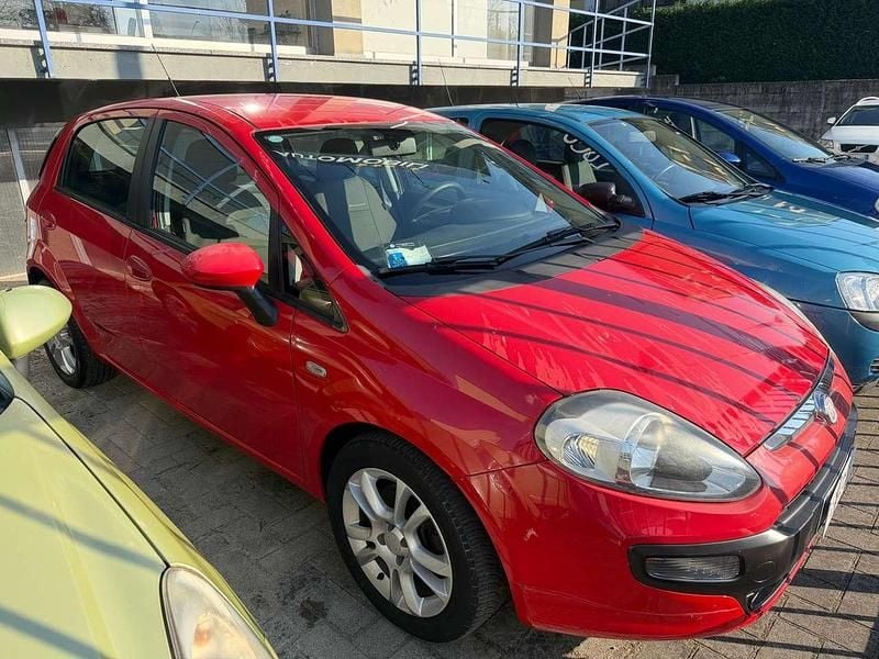 Usata Fiat Punto Evo Sport 95 CV (69 kW) 2011 Rosso Utilitaria