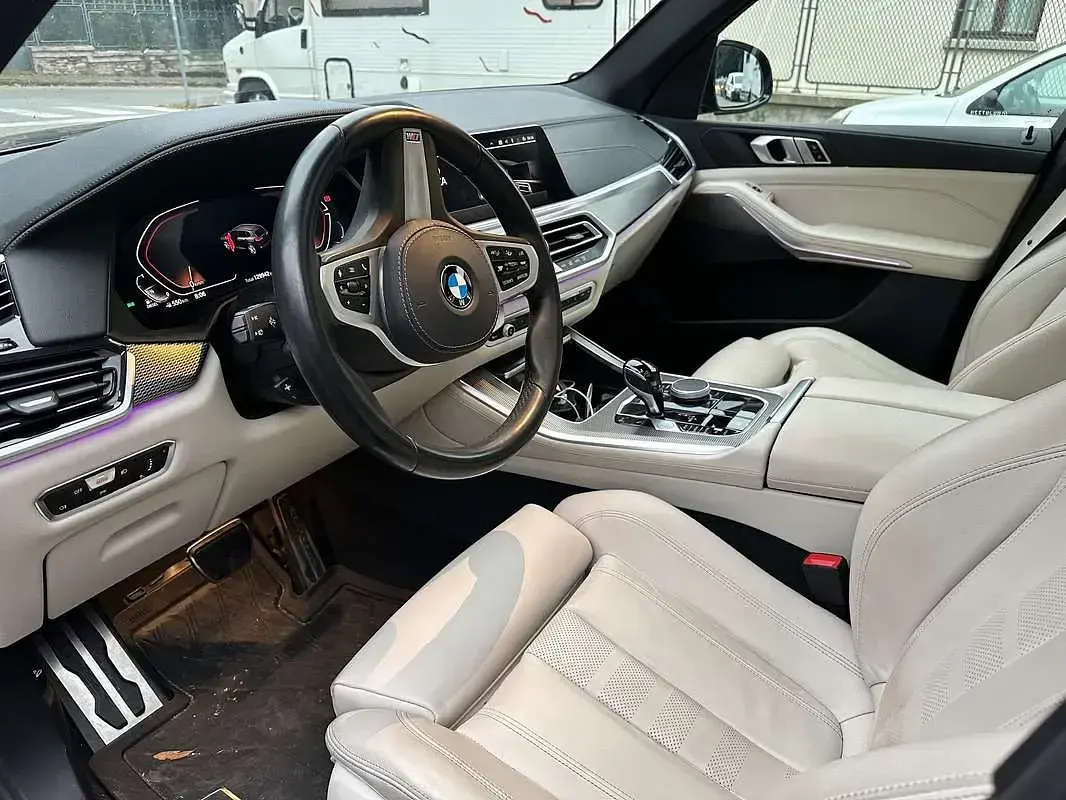 Usata BMW X5 M Sport 286 CV (210 kW) 2021 Blu/azzurro SUV