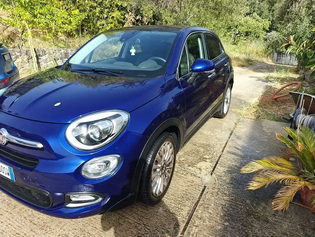 Usata Fiat 500 Lounge 120 CV (88 kW) 2015 Blu/azzurro Station wagon