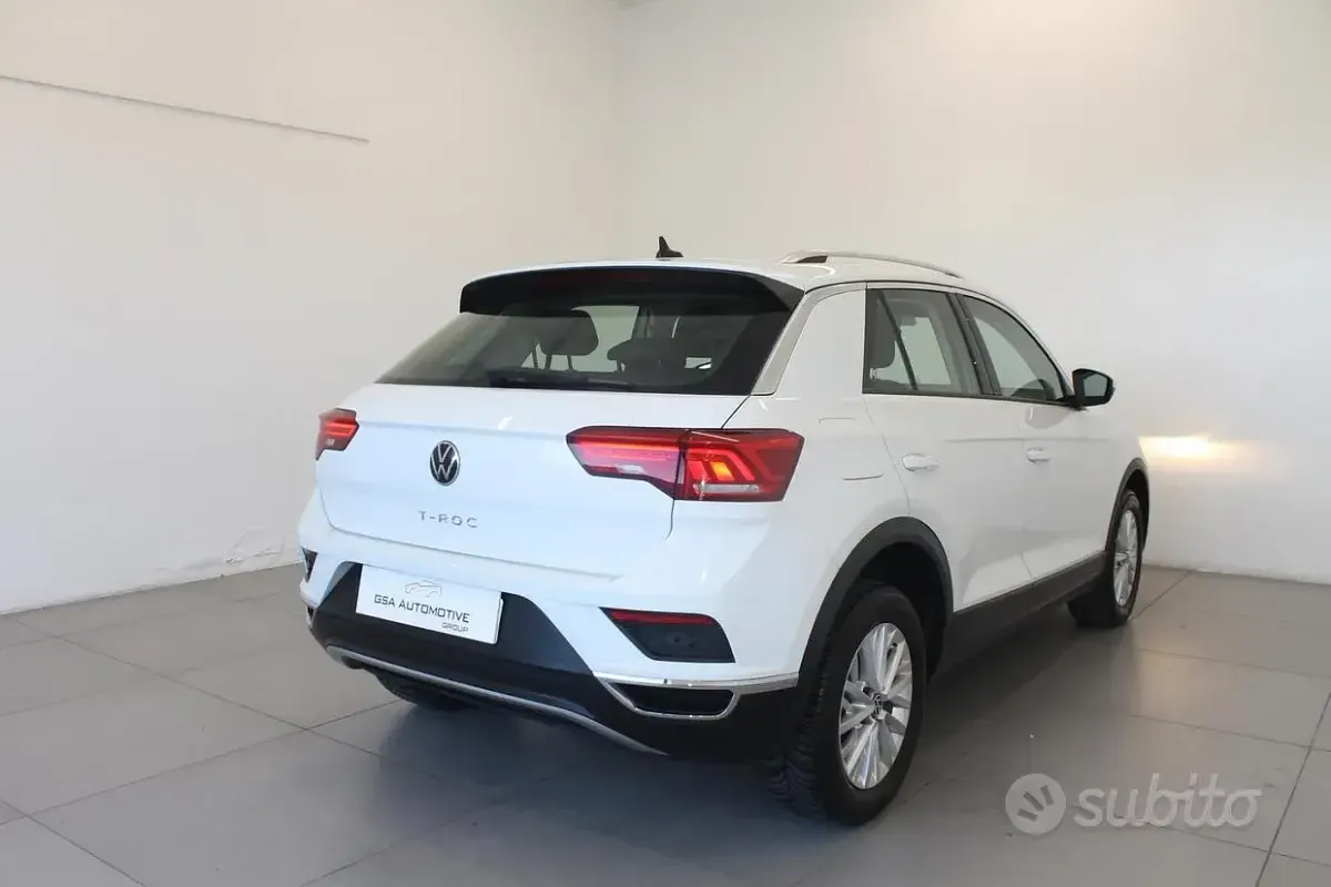Usata VW T-Roc Sport 116 CV (85 kW) 2021 Bianco SUV