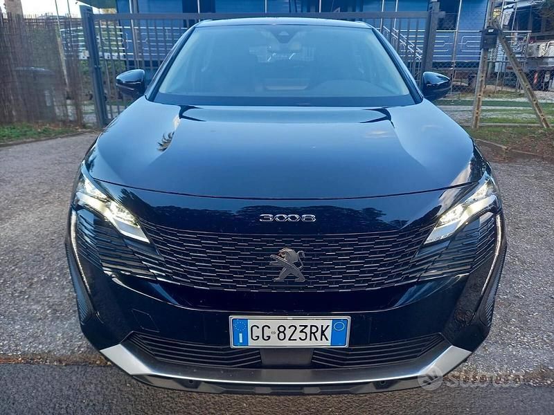 Nero Usata 2021 Peugeot 3008 Station wagon | 17.990 € (Ottimo prezzo) - Immagine 1/4