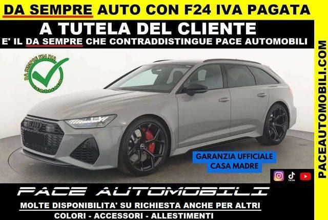 Grigio pastello Usata 2024 Audi RS6 | 126.500 € (Buon prezzo) - Immagine 1/3