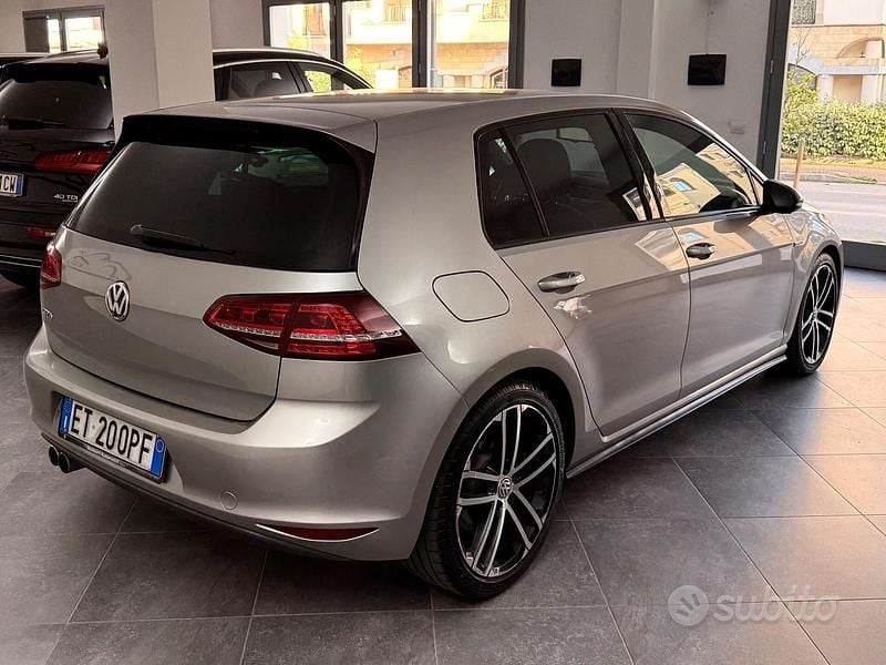 Usata VW Golf VII GTD 184 CV (135 kW) 2014 Grigio Berlina