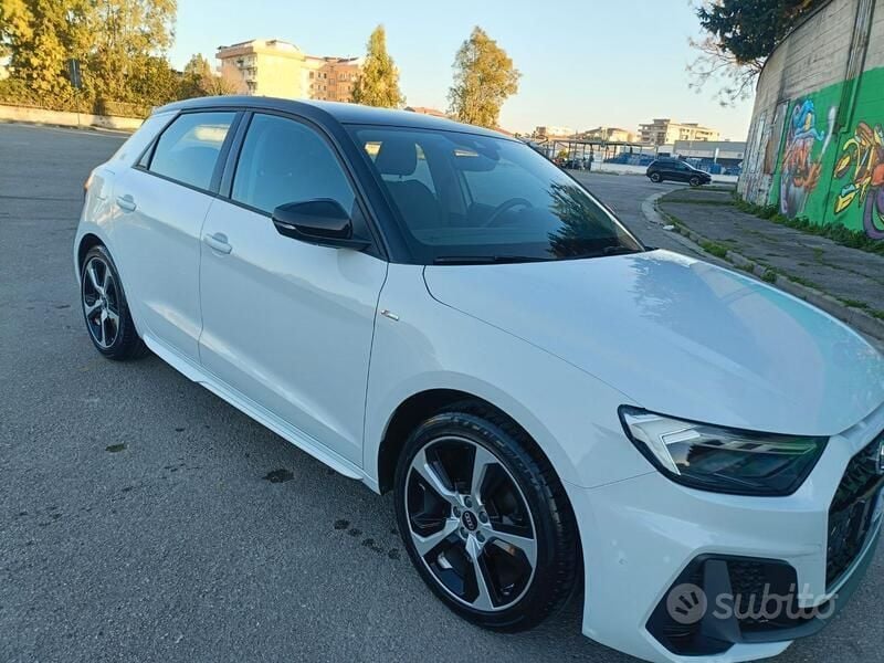 Usata Audi A1 S-Line 95 CV (69 kW) 2021 Bianco Utilitaria