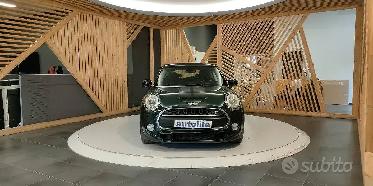 Usata Mini Cooper S 192 CV (141 kW) 2015 Verde Utilitaria