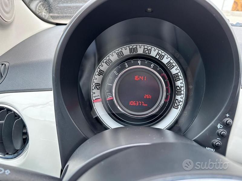 Usata Fiat 500 69 CV (50 kW) 2016 Bianco Utilitaria