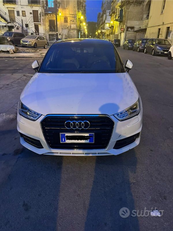 Usata Audi A1 90 CV (66 kW) 2018 Bianco Utilitaria