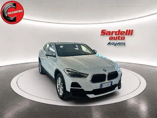 Usata BMW X2 Efficient Dynamics 150 CV (110 kW) 2021 Bianco SUV