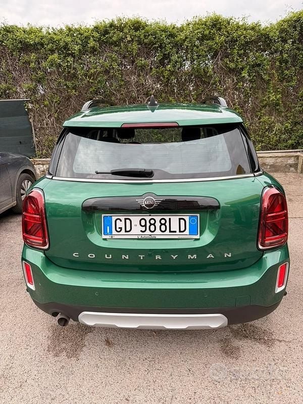 Usata Mini One D Countryman 136 CV (100 kW) 2021 Verde SUV