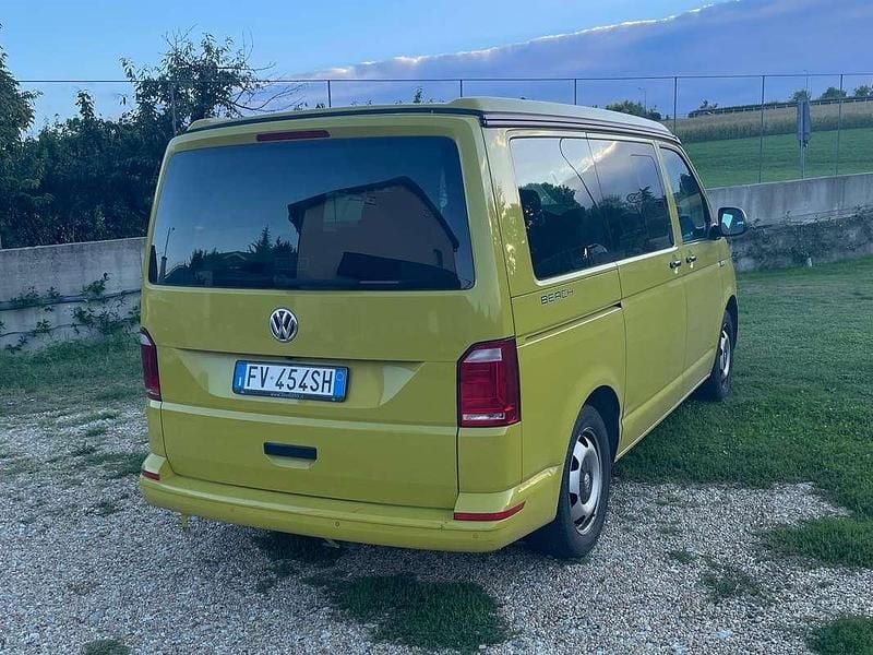 Usata VW California Beach 150 CV (110 kW) 2019 Giallo Furgone