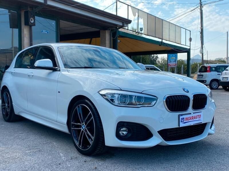 Usata BMW 120 M Sport 190 CV (139 kW) 2018 Bianco Utilitaria