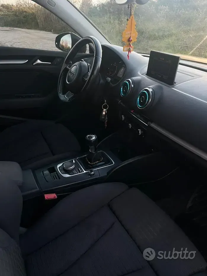 Usata Audi A3 150 CV (110 kW) 2013 Nero Berlina