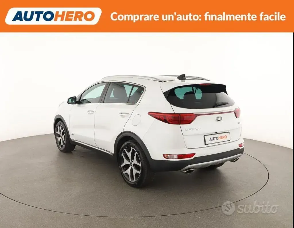 Usata Kia Sportage GT-Line 177 CV (130 kW) 2016 Bianco SUV