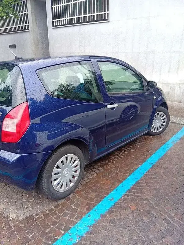 Usata Citroën C2 60 CV (44 kW) 2004 Blu/azzurro Utilitaria