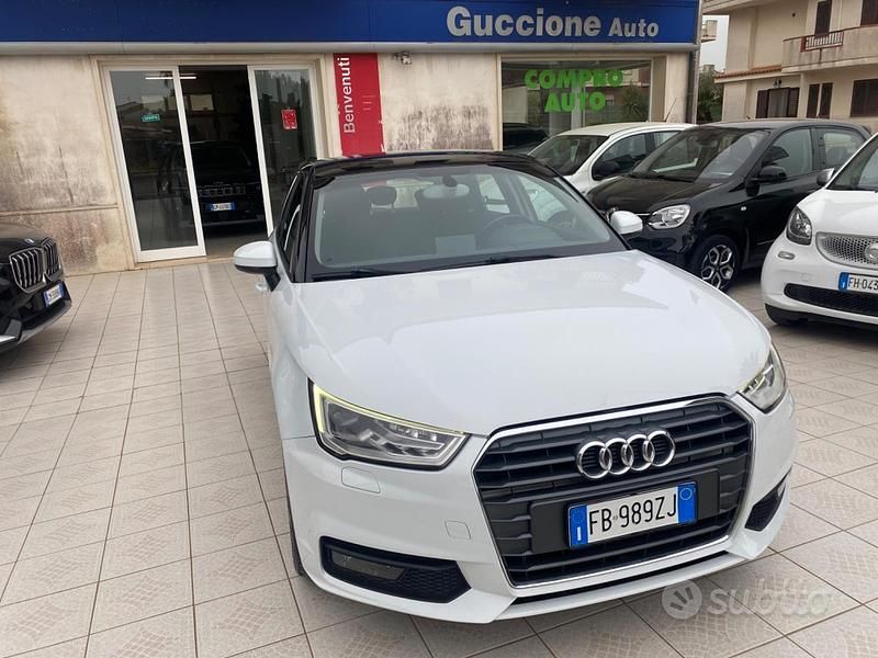 Usata Audi A1 Design 116 CV (85 kW) 2016 Bianco Utilitaria