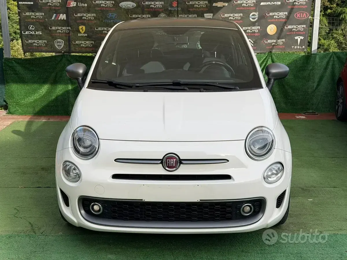 Usata Fiat 500S Sport 69 CV (50 kW) 2017 Bianco Berlina