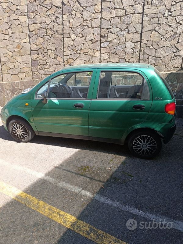 Usata Chevrolet Matiz 51 CV (37 kW) 2000 Verde Utilitaria