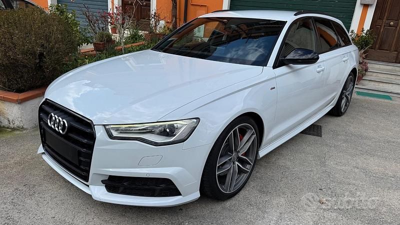 Usata Audi A6 S-Line 272 CV (200 kW) 2016 Bianco Station wagon